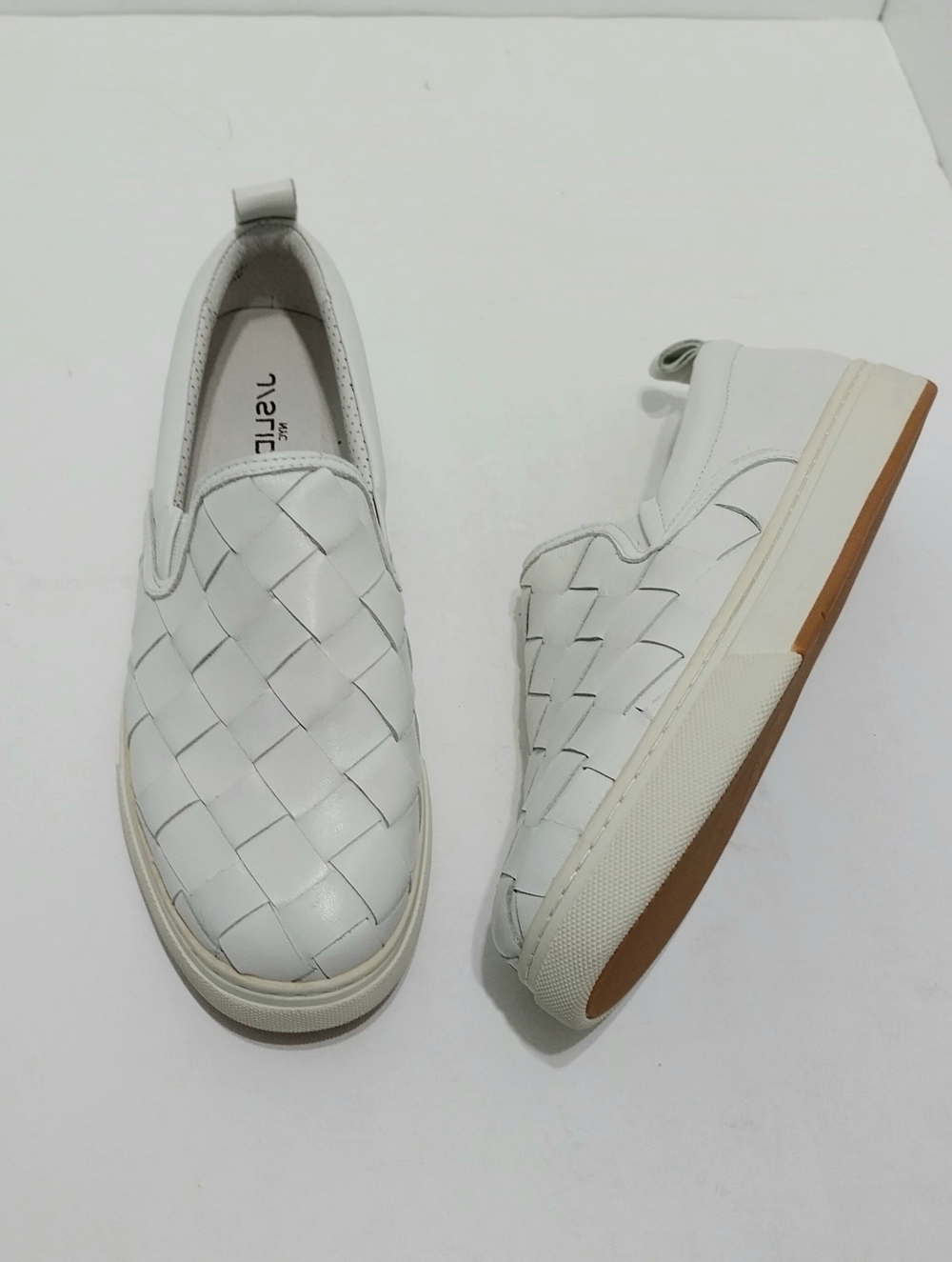 J/Slide Hippie Platform Woven Slip-On Sneakers, NEW, Size 8.5